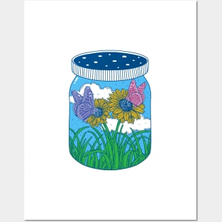 Little Jar Of Happiness Posters and Art